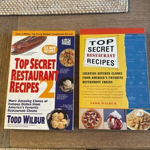 Top secret restaurant recipe books by Todd Wilbur 2